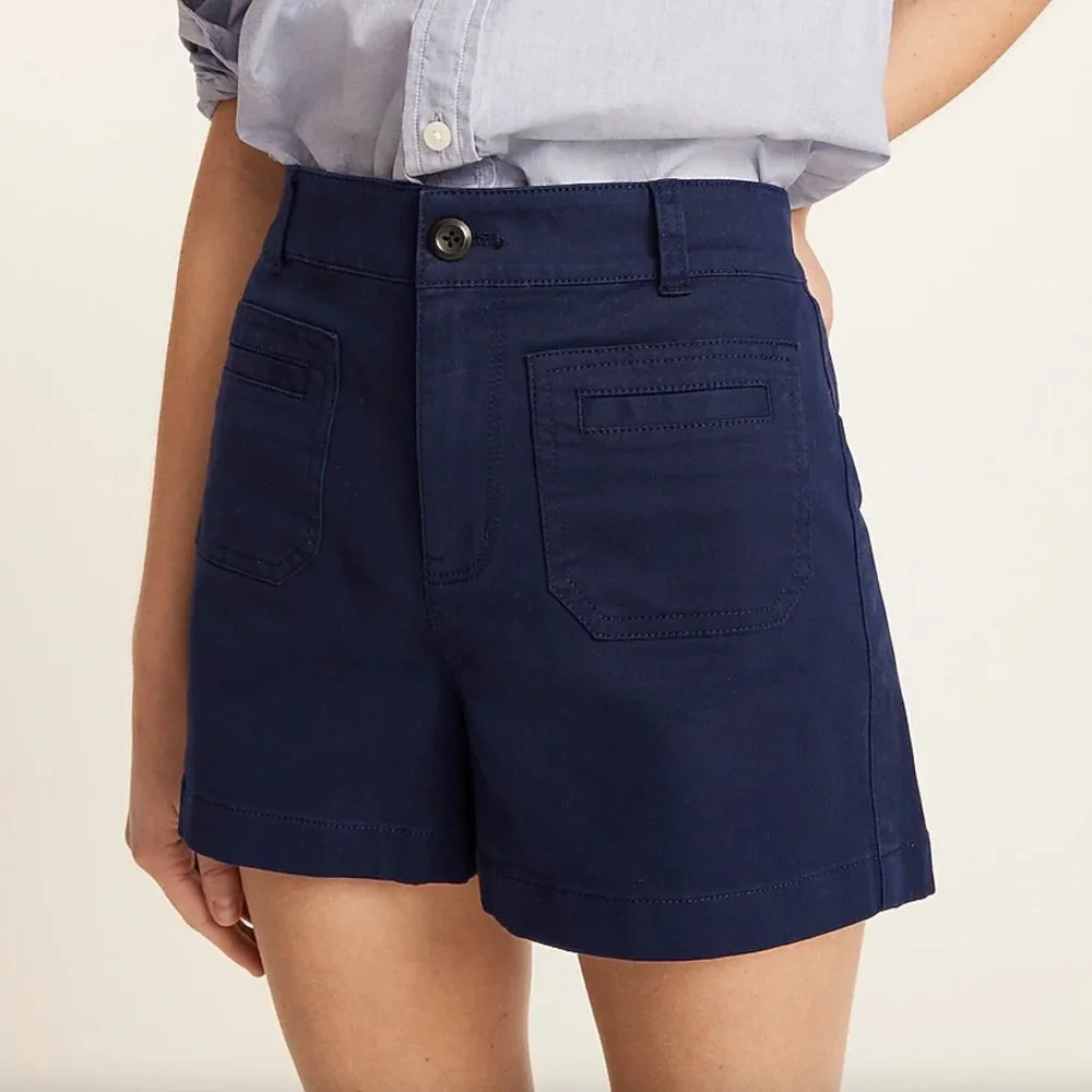 🔥$19 MOVING SALE🔥 - NWT J.Crew Patch-pocket chino short - Picture 2 of 11